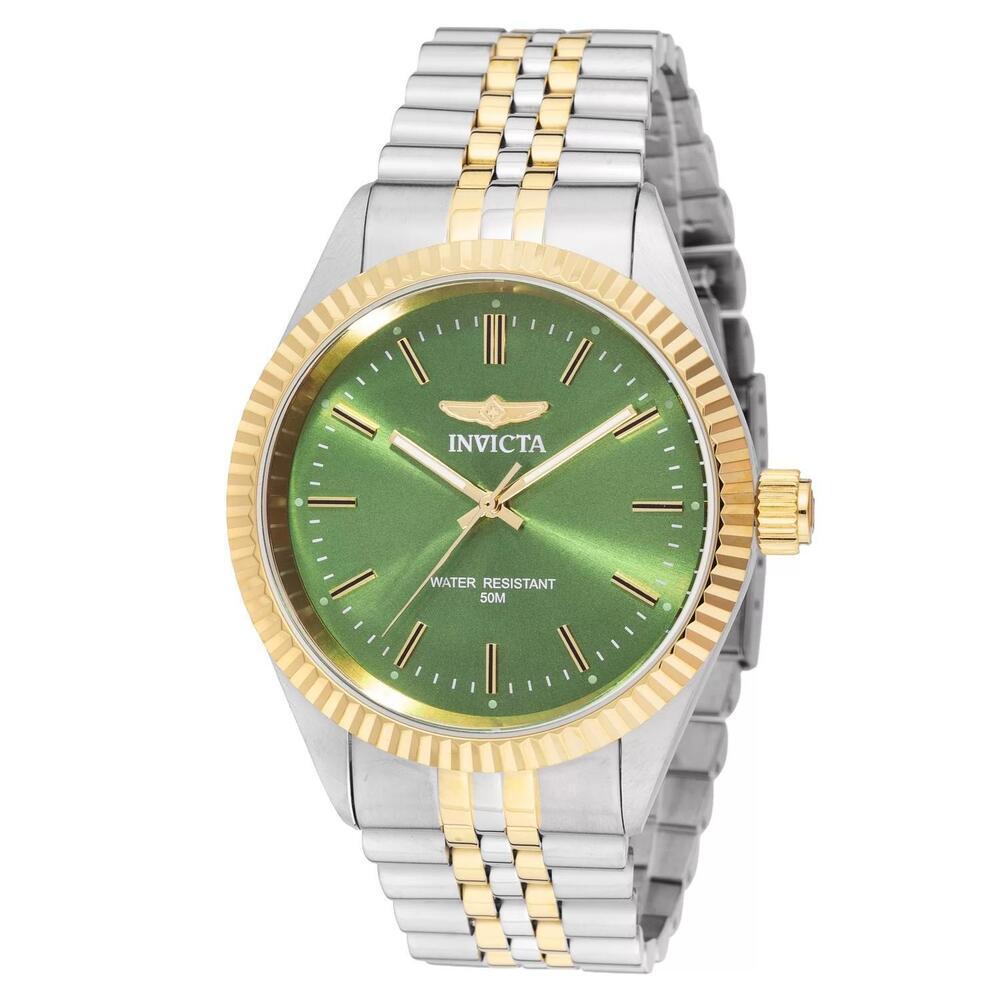 Invicta 49315 Specialty Quartz Green Dial Watch